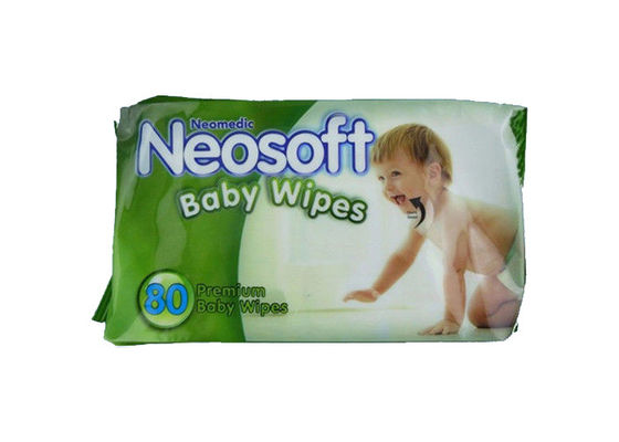 Chiffons antibactériens non tissés de bébé de chiffons humides jetables
