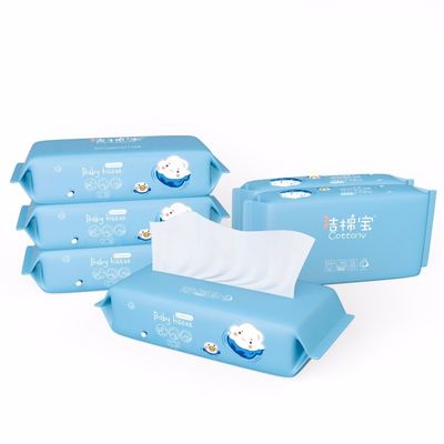 Chiffons de nettoyage de ménage non irritant pour le soin de peau sensible d'adultes