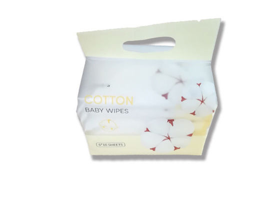 Chiffons organiques 100% naturels biodégradables de bébé de coton