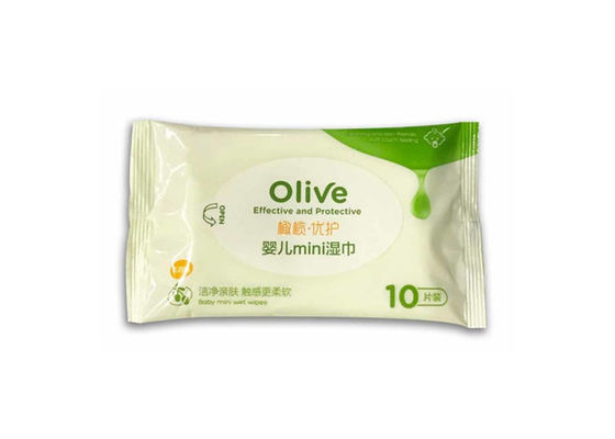 Olive Essence Portable Baby Wet jetable essuie sans alcool